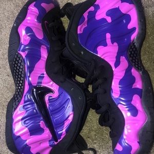 Nike Air Foamposite Pro Purple Camo
